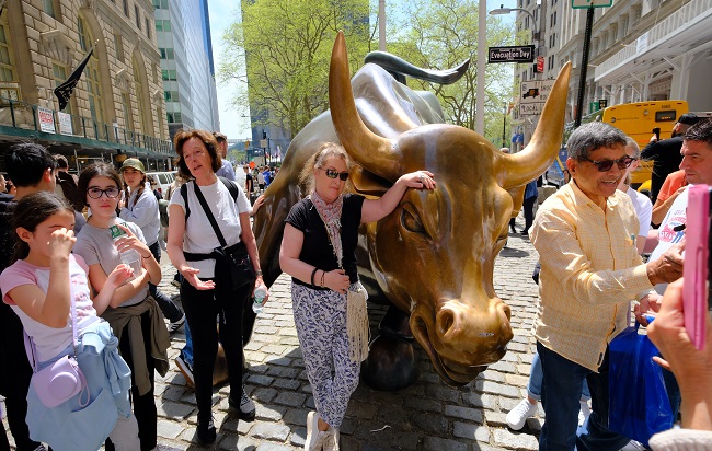 Słynny byk na Wallstreet